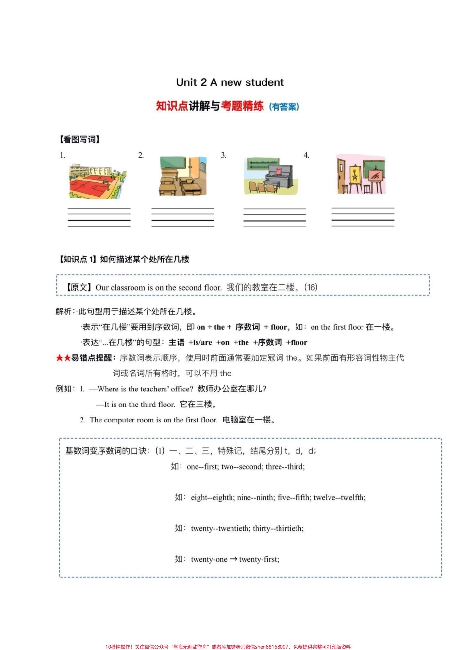 译林版五上英语第二单元知识点讲解译林版五上英语第二单元知识点讲解与考点精练#英语 #译林版英语 #译林英语五年级 #知识点精讲 #英语知识点.pdf_第2页