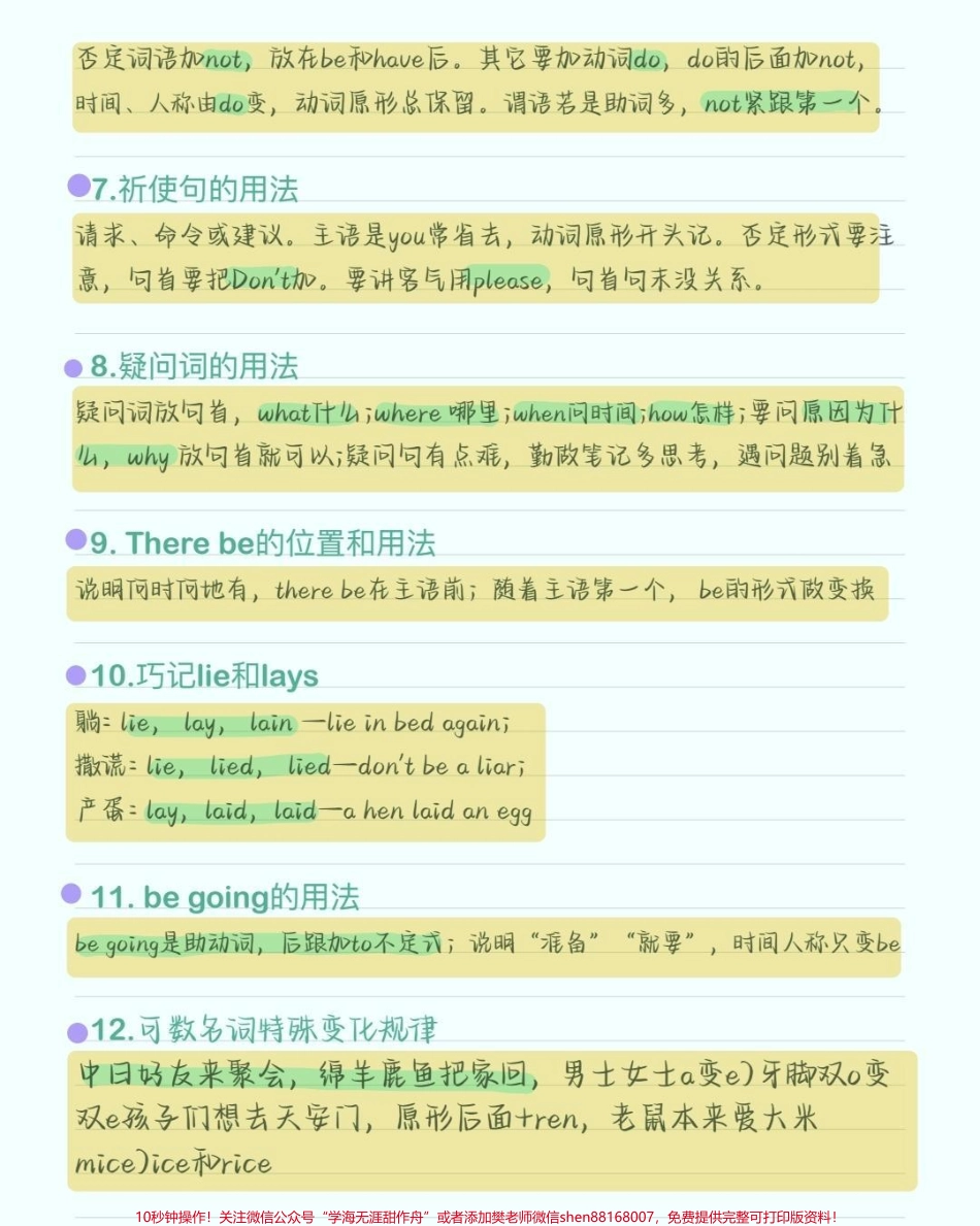 掌握了英语语法顺口溜学英语语法如有神助英语零基础也能秒懂刷到这个就代表你的英语成绩要好起来了#英语 #英语语法 #知识点总结 #图文伙伴计划 #抖音图文来了.pdf_第2页