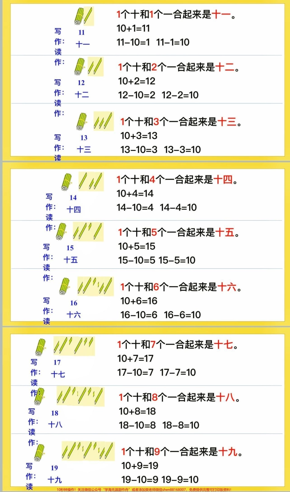 数学晨读一年级数学晨读#数学晨读#一年级数学 #知识分享 #家长收藏孩子受益 #每天学习一点点.pdf_第1页