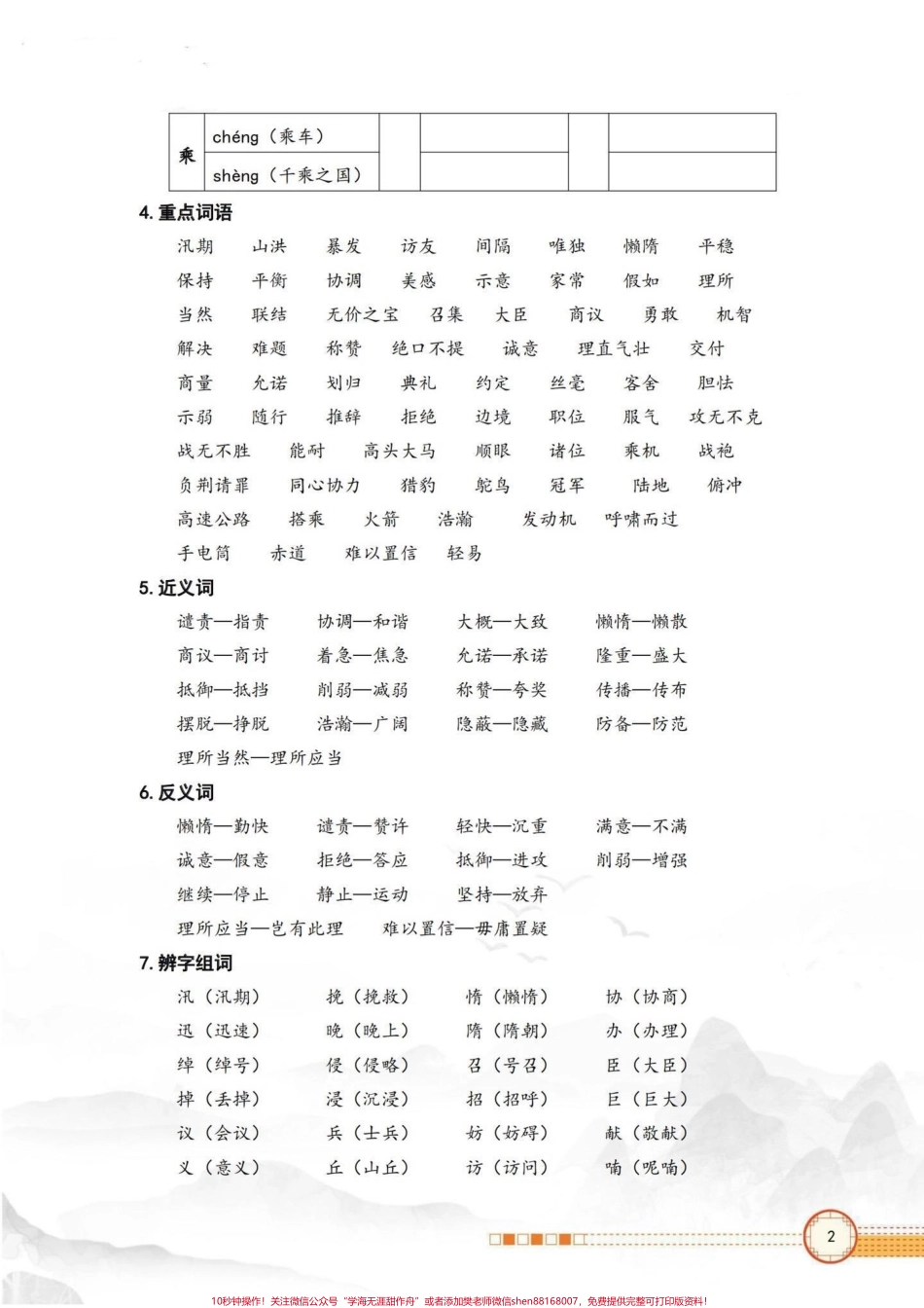 五年级上册语文第二单元知识点盘点五年级上册语文第二单元知识点盘点 #五年级上册语文 #知识点总结 #语文第二单元 #五年级语文知识点 #学习资料分享.pdf_第3页