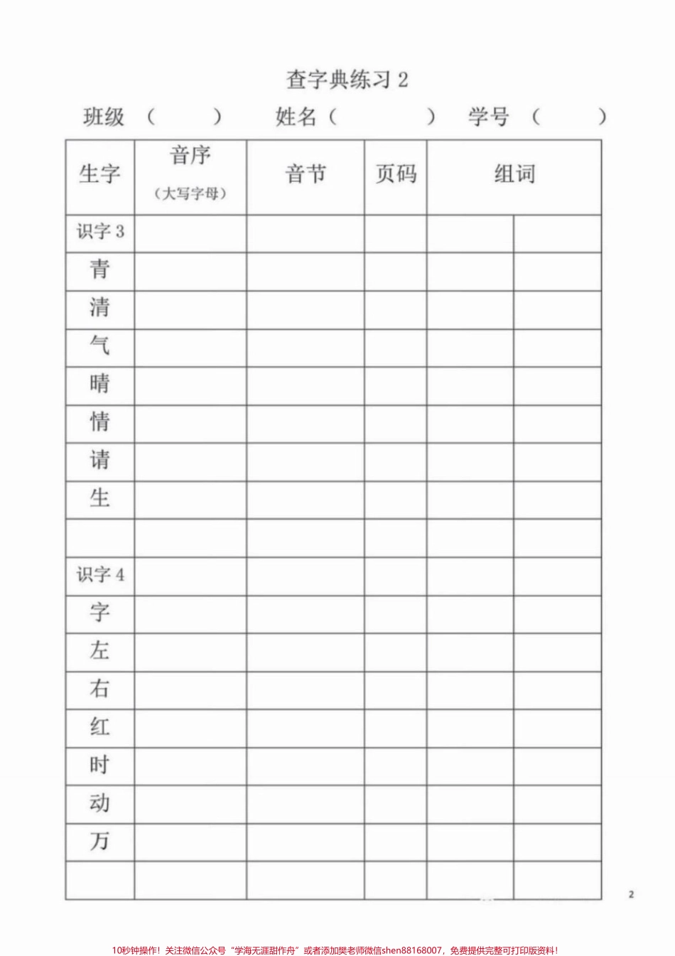 一年级小朋友必须掌握的查字典练习下册课本用了三个单元的语文园地来铺垫、学习、巩固足以证明这一块儿知识是重点也是难点必须要熟练掌握！音序查字要记牢先把大写字母找；字母下面找音节看看它在第几页#一年级 #一年级语文 #音序查字法 #一年级重点知识归纳 #查字典.pdf_第2页