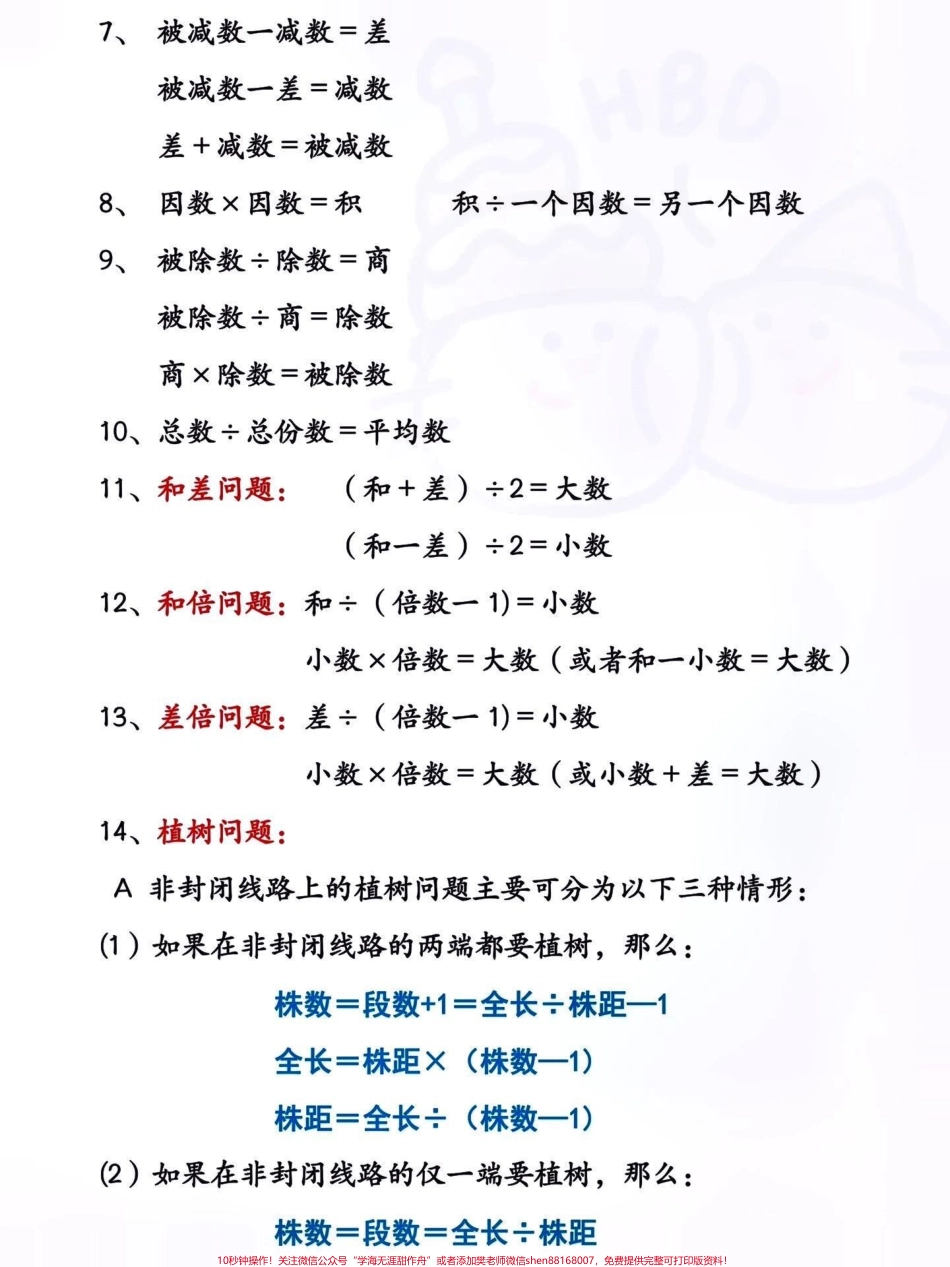 四年级数学上册必背公式汇总#关注我持续更新小学知识 #知识点总结 #暑假预习 #小学知识点归纳 #四年级数学必背公式 @抖音小助手 @抖音热点 @抖音创作者中心 @抖音来客官方助推官.pdf_第3页