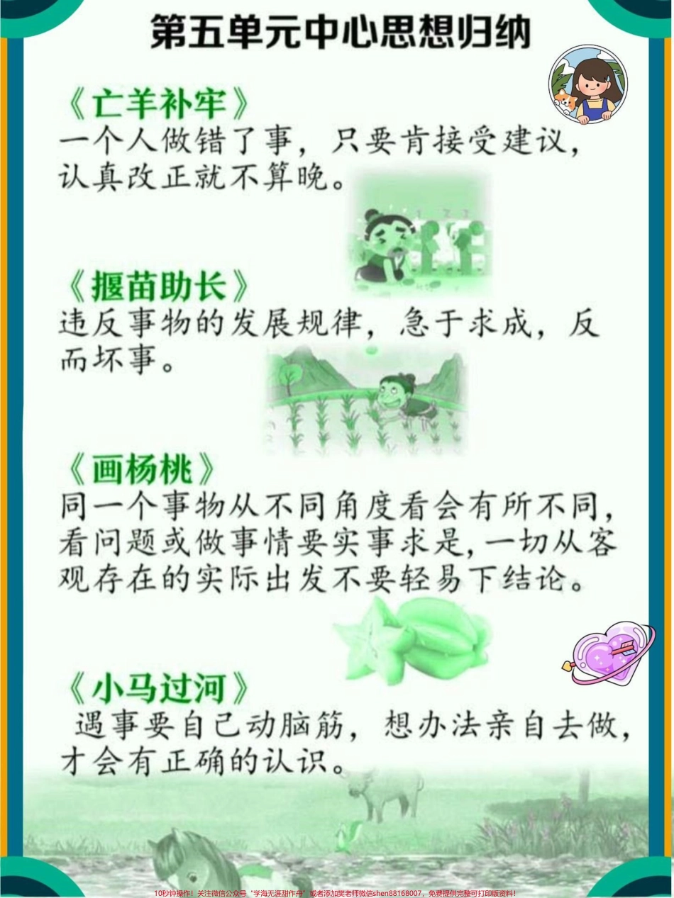 二年级下册语文第五单元必背考点和中心思想#每天学习一点点 #教育 #小学语文 #必考考点 #家长收藏孩子受益.pdf_第2页