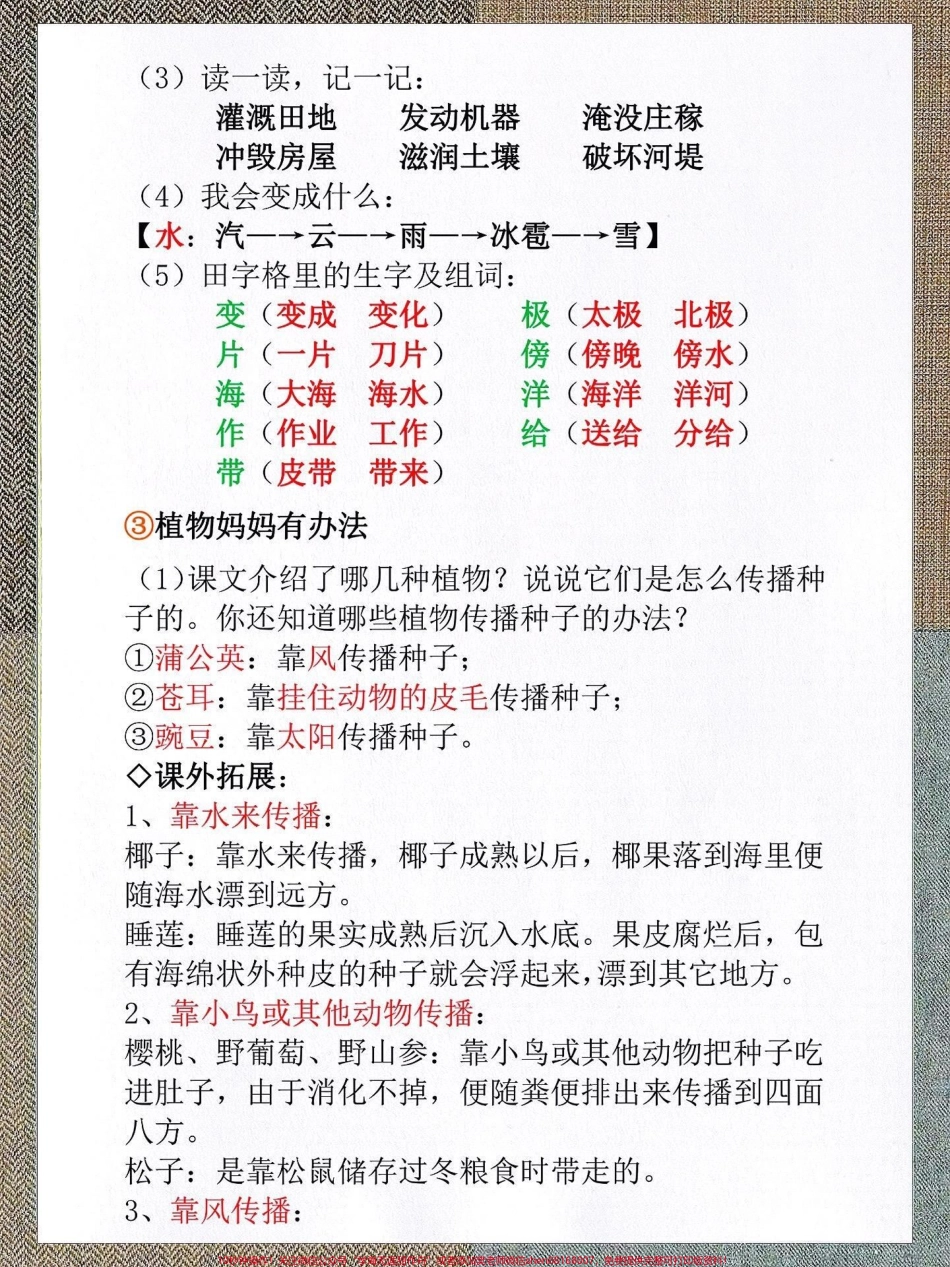 二年级语文上册全册课文重点归纳总结家长二年级语文上册全册课文重点归纳总结家长收藏背起来#二年级上册语文 #知识点总结 #词语积累 #二年级语文上册知识归纳 #小学语文知识点.pdf_第2页