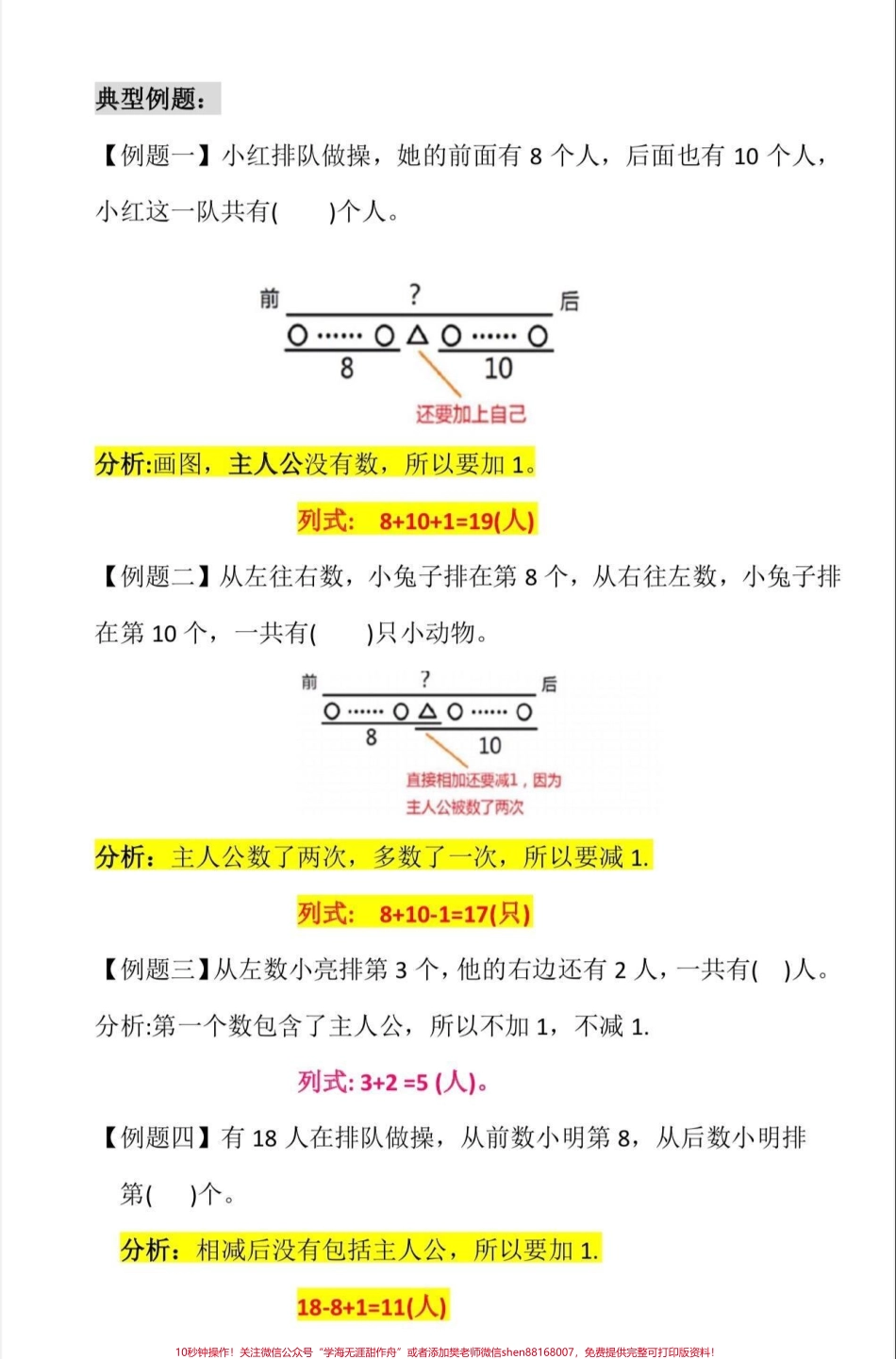 一年级数学典型题型排队解题方法一年级数学排队问题解题方法典型题型#解题方法 #排队问题题型汇总 #一年级#一年级数学 #家长收藏孩子受益.pdf_第2页
