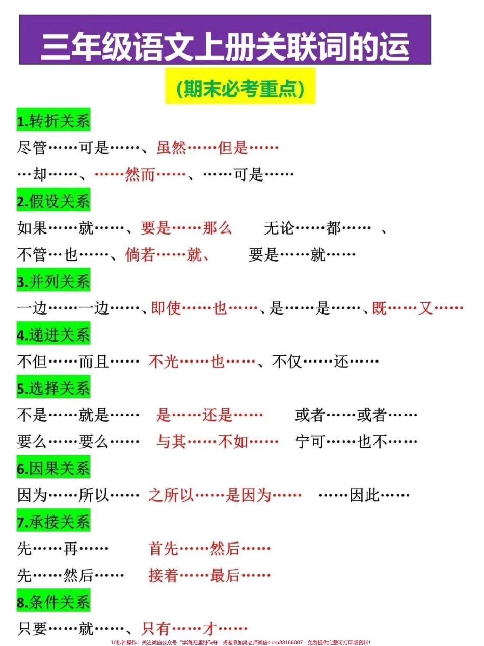 三年级语文上册期末复习关键词的运用专题家长可打印一份给孩子练习#三年级 #家长收藏孩子受益 #三年级上册 #三年级语文重点归纳 #三年级语文.pdf_第1页