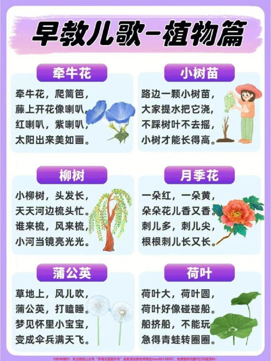 早教儿歌大全分享给大家给宝贝们读一读吧#宝宝儿歌 #家长收藏孩子受益 #亲子教育 #早教儿歌 #亲子互动.pdf_第3页