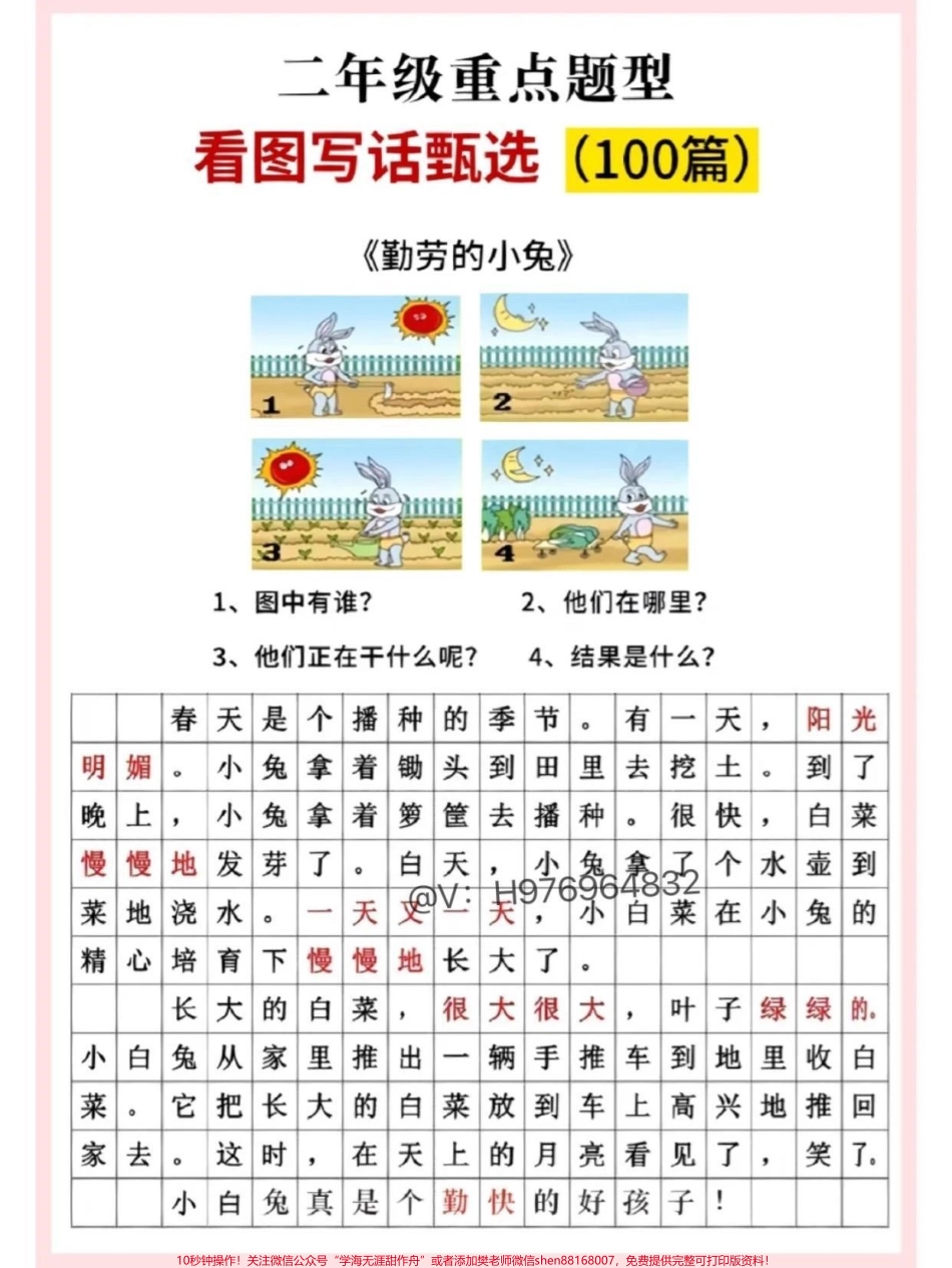 二年级语文 看图写话精选100篇#二年级语文 #必考考点 #看图写话 #看图写话范文 #家长收藏孩子受益.pdf_第2页
