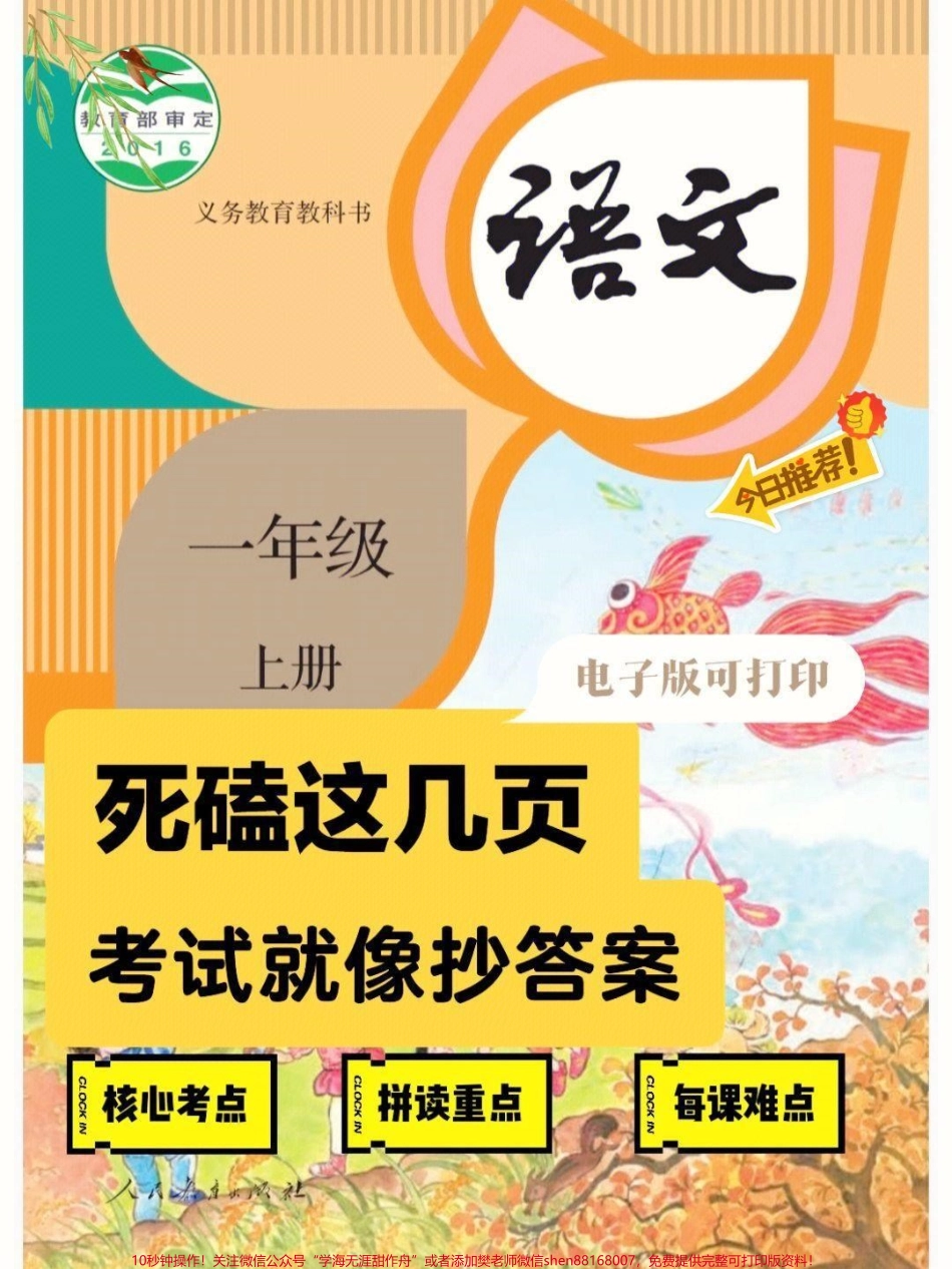 一年级语文试卷附答案拼音字母拼读生字识字#一年级重点知识归纳 #一年级语文 #生字词 #拼音 #识字.pdf_第1页