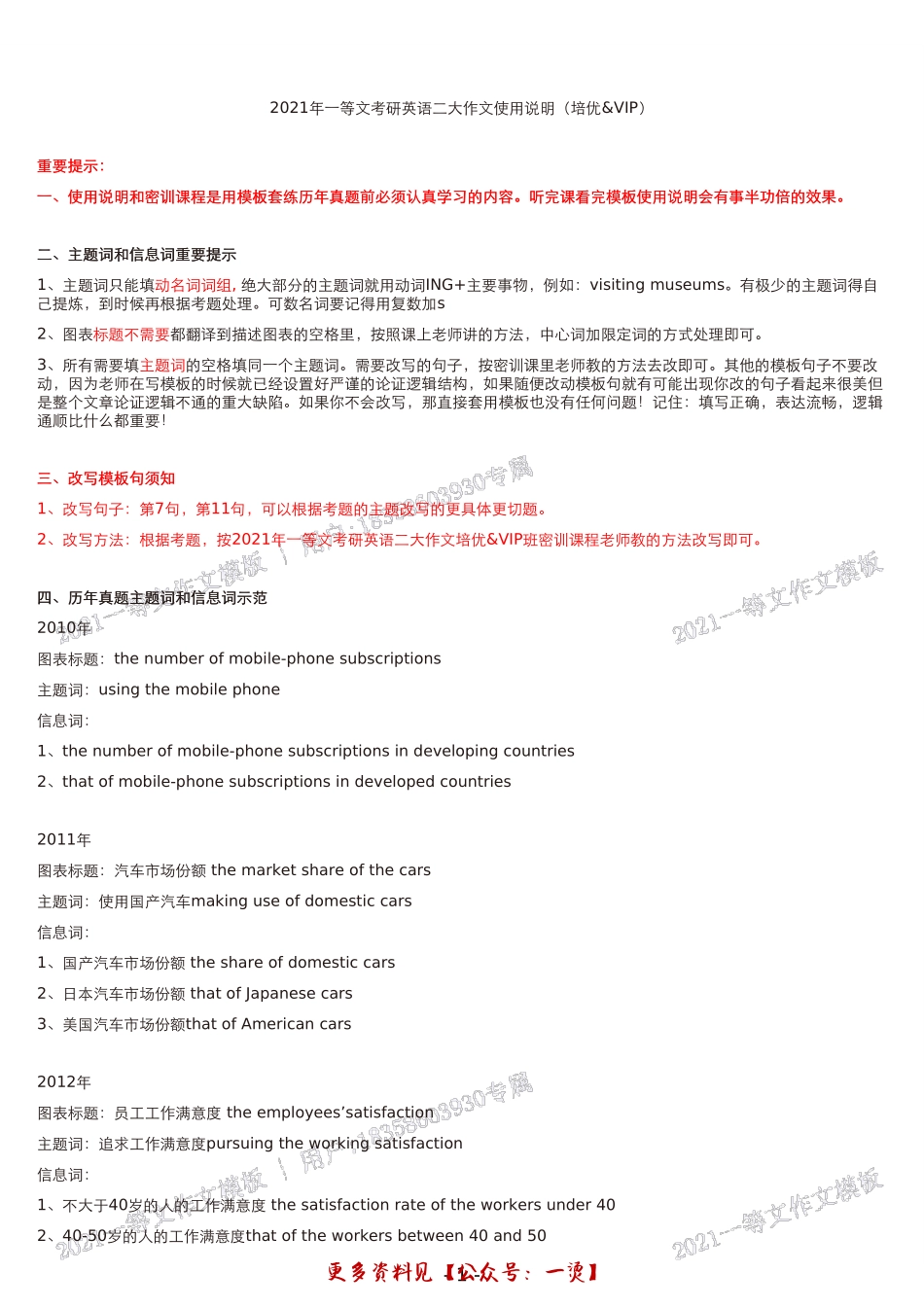 一等文21考研英语二作文定制模板培优班作文模板(用户_专属定制).pdf_第2页