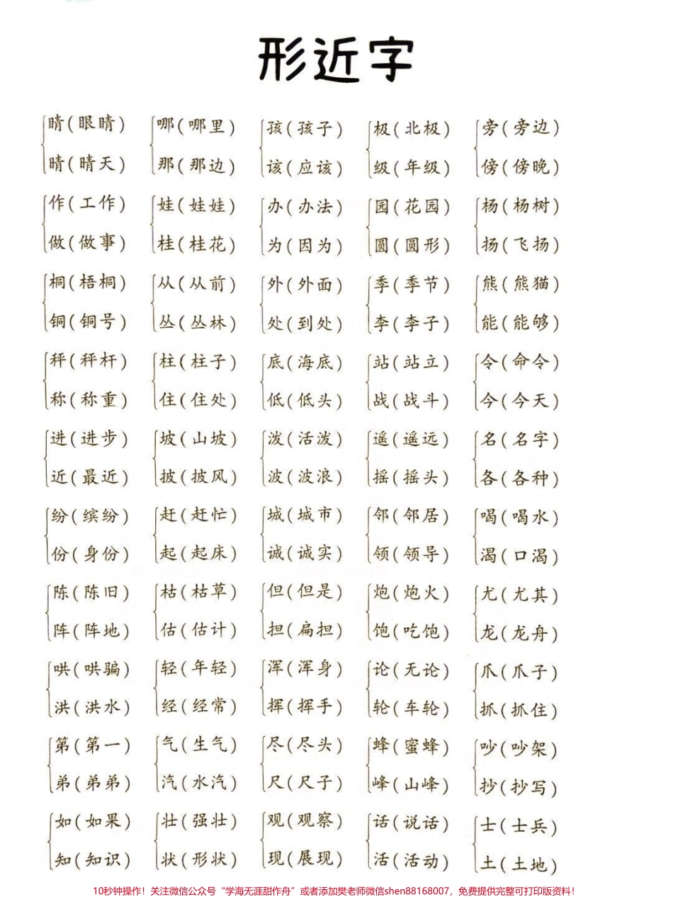 二年级语文复习资料二年级语文上册期末复习资料#语文笔记#二年级#二年级语文 #家长收藏孩子受益 #知识点总结.pdf_第3页