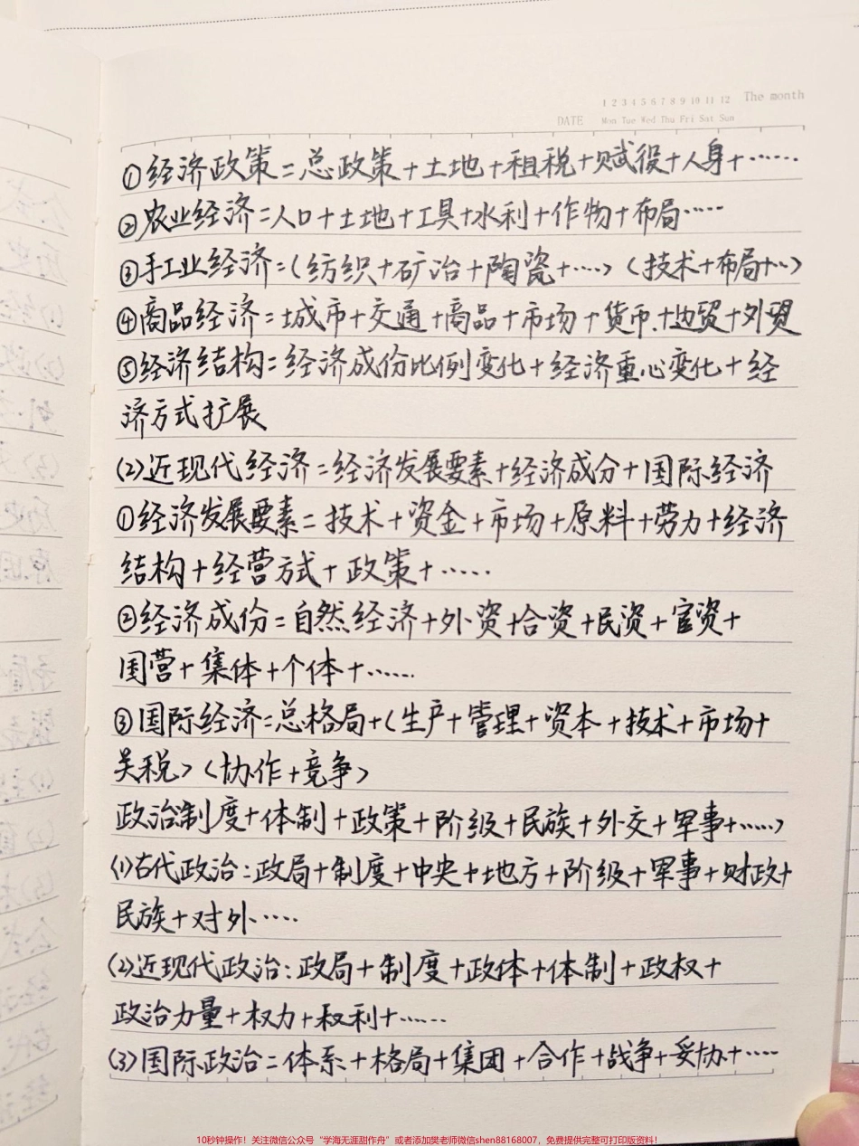 历史万能答题公式！背熟考试直接套用#历史 #每天学习一点点 #图文伙伴计划 #抖音图文来了 #加油考试人.pdf_第2页