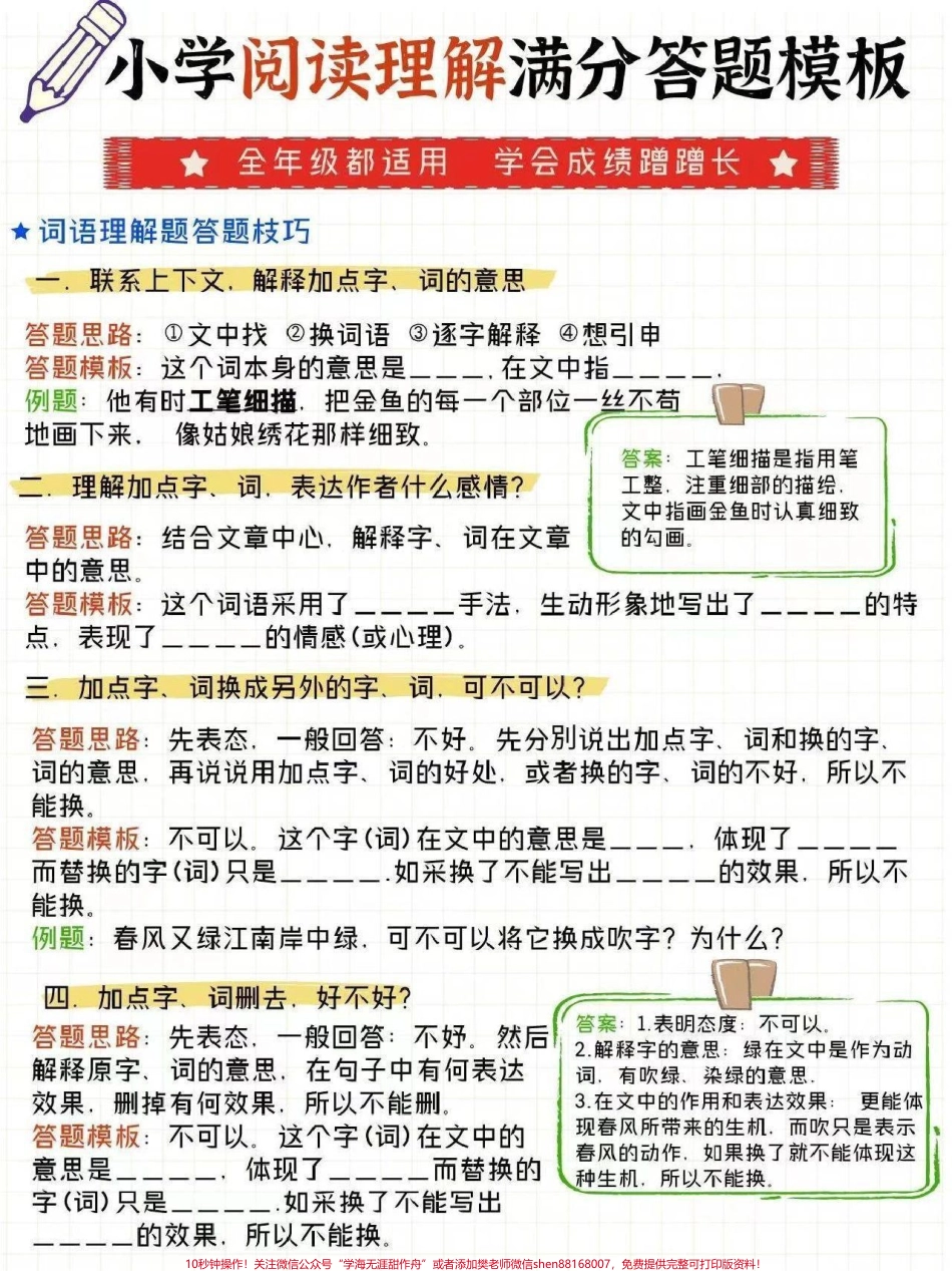 #小学语文 我懂这些阅读理解不再扣分.pdf_第1页