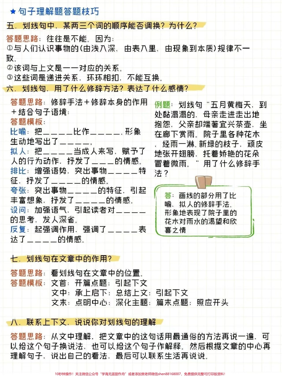 #小学语文 我懂这些阅读理解不再扣分.pdf_第2页