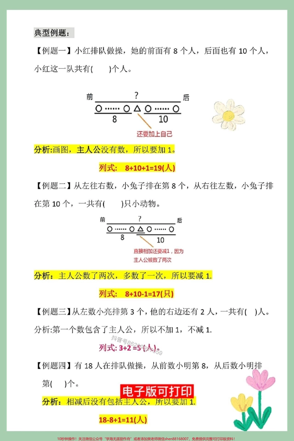 一年级数学上册期末必考排队问题你家孩子排队问题吃透了吗？基础掌握好学习数学思维一点也不难让孩子多见题型期末考试一点也不难#期末复习 #关注我持续更新小学知识 #一年级数学上册#位置专项练习题 #期末考试.pdf_第2页