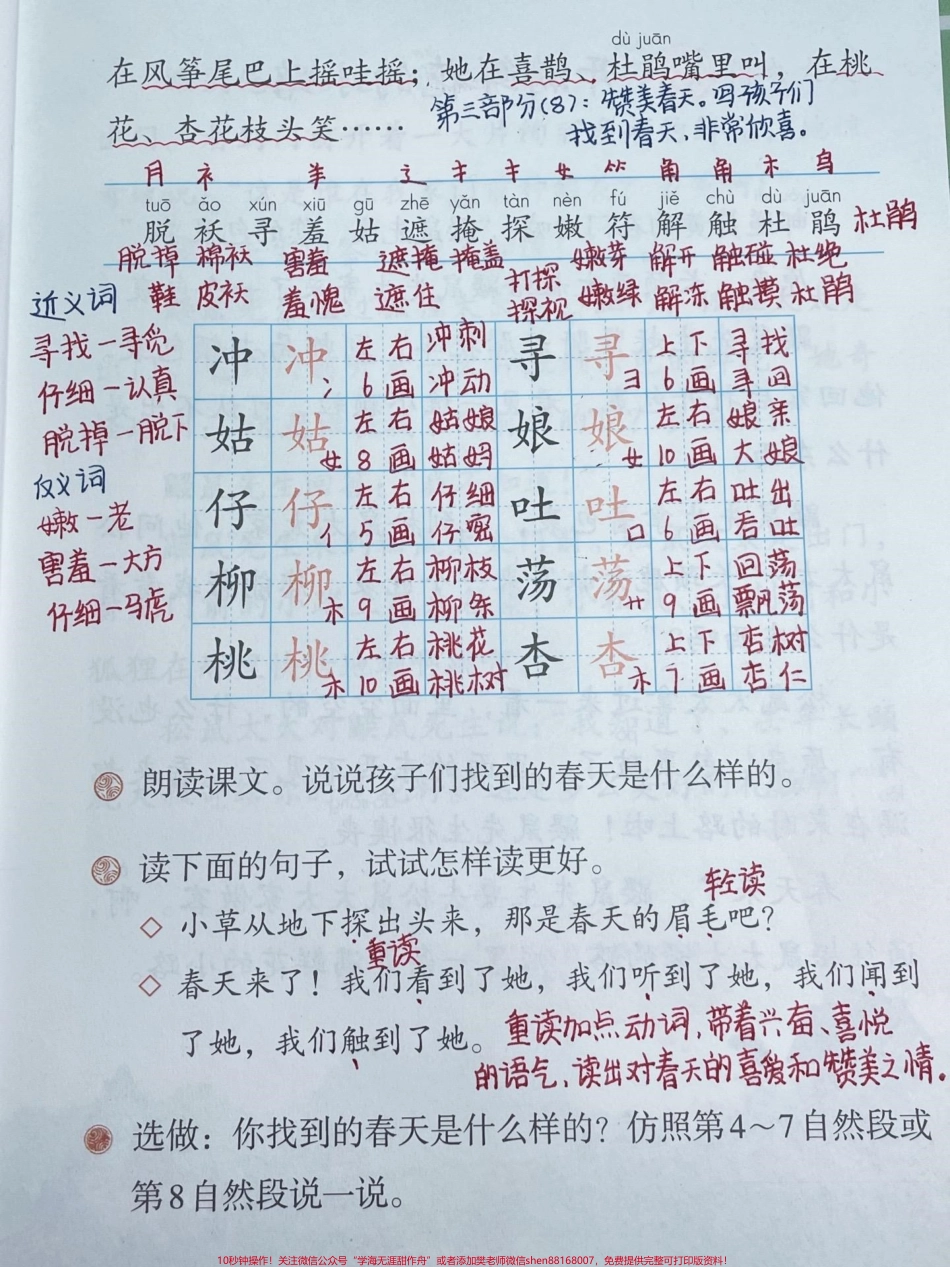 二年级下册第二课详细笔记.pdf_第2页