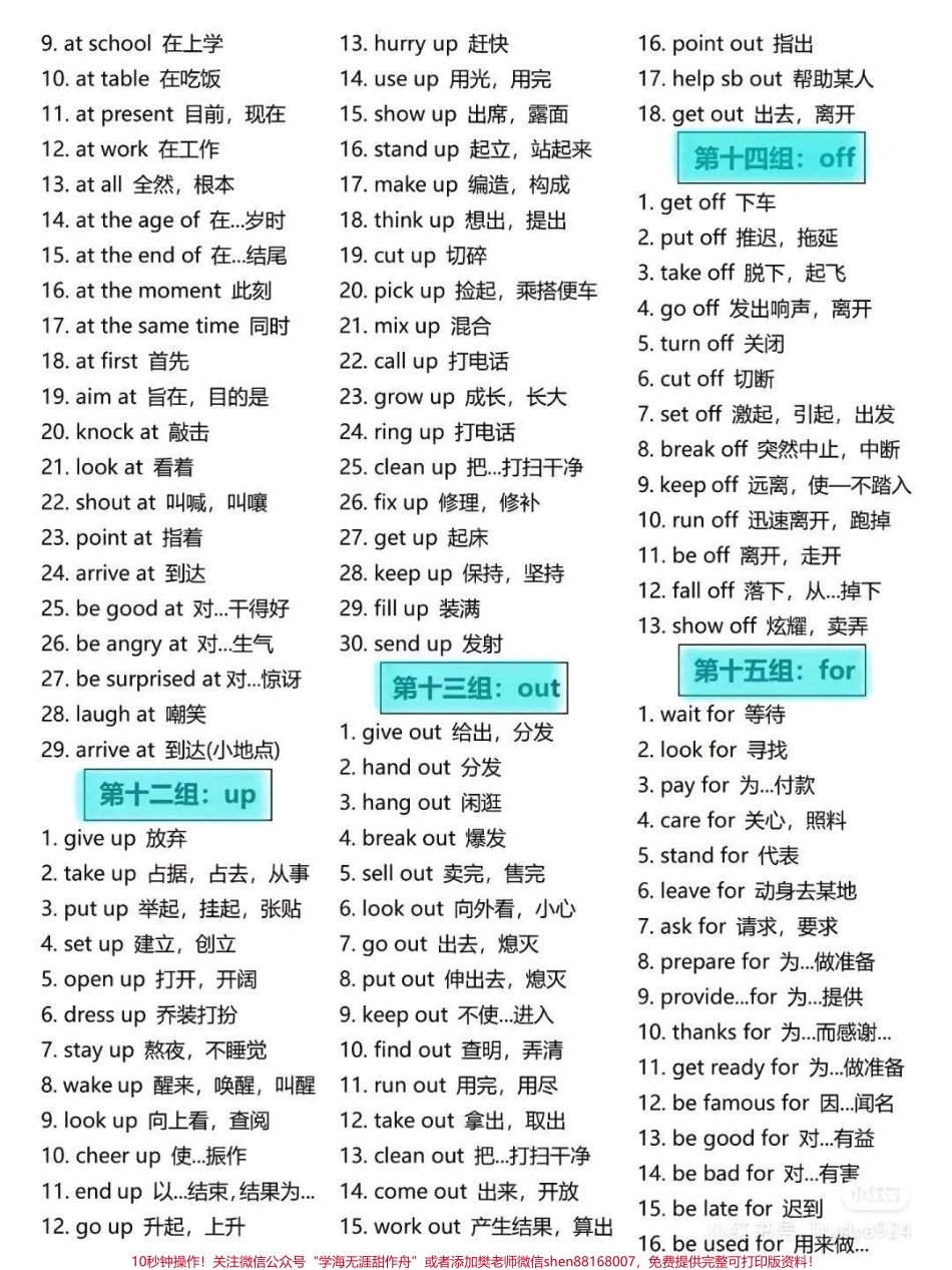 一定要背的英语短语#英语.pdf_第3页