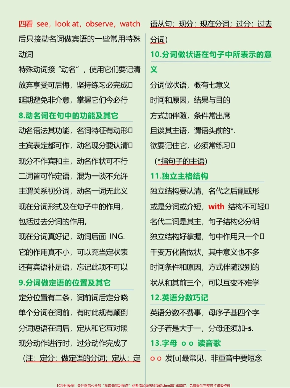 英语语法顺口溜背完直接用#英语.pdf_第3页