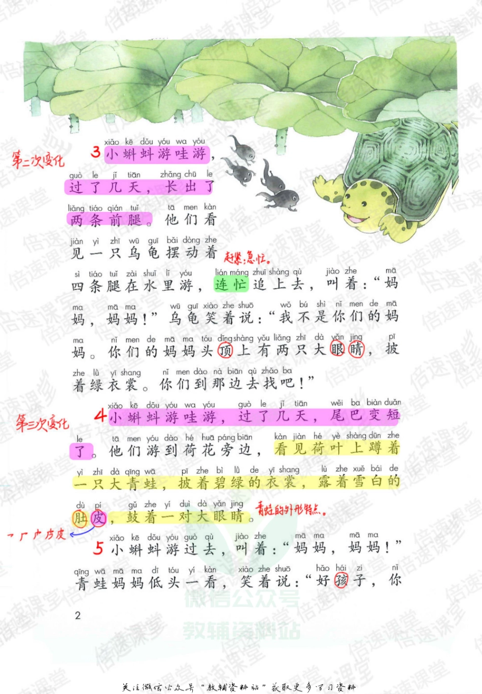 二年级上册语文部编版课堂笔记（倍速版）.pdf_第2页