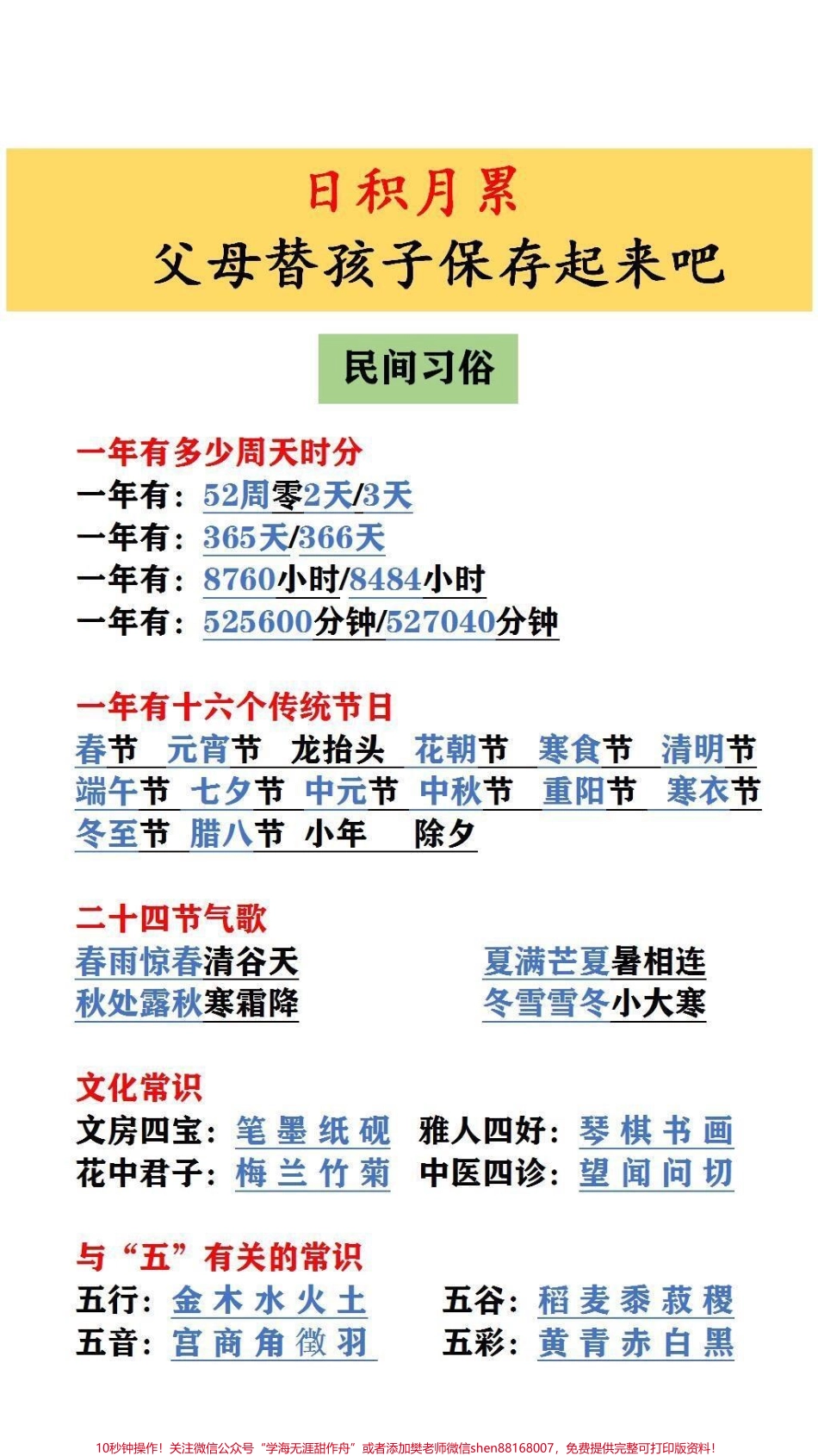 日积月累父母替孩子保存起来吧！#家长收藏孩子受益.pdf_第2页