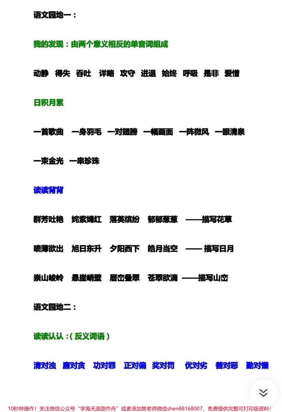 三年级下册语文园地知识汇总.pdf_第2页
