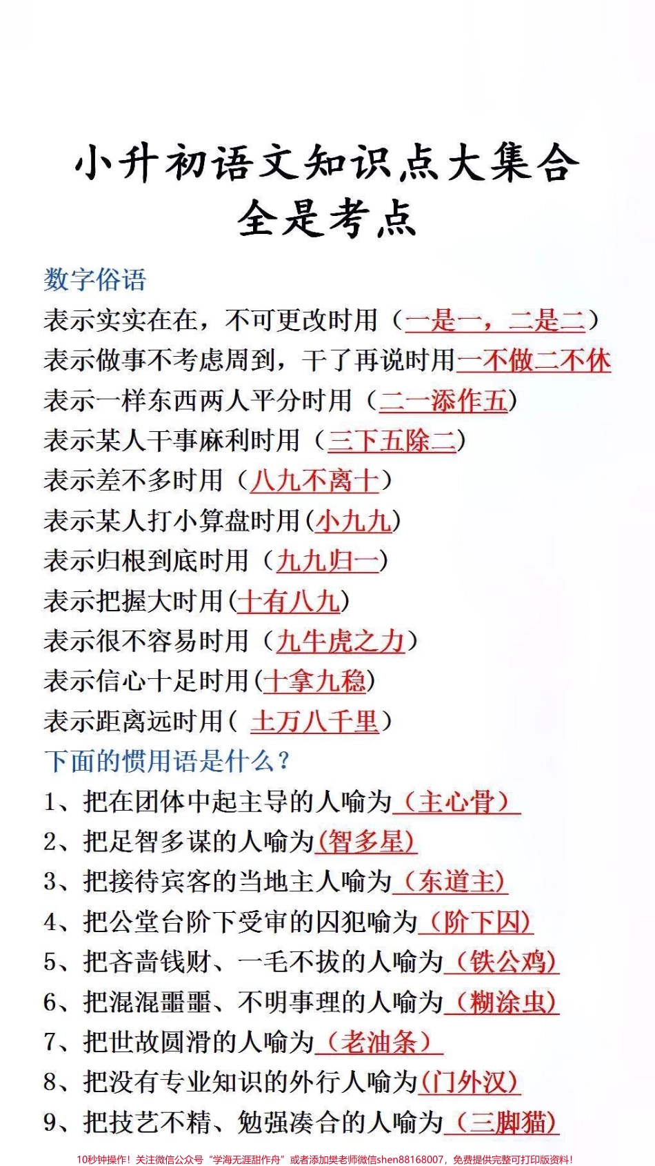 小学必背的文学常识#小学语文 #必考考点.pdf_第1页