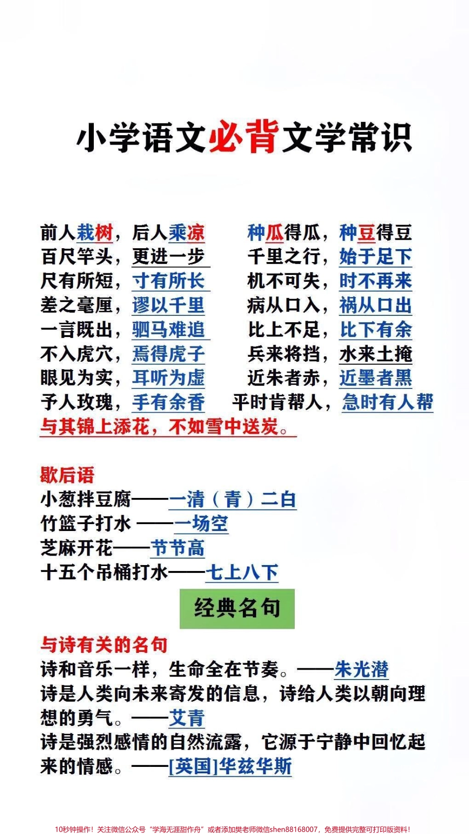 小学语文必备文学常识#小学语文 #必考考点 #文学常识.pdf_第3页