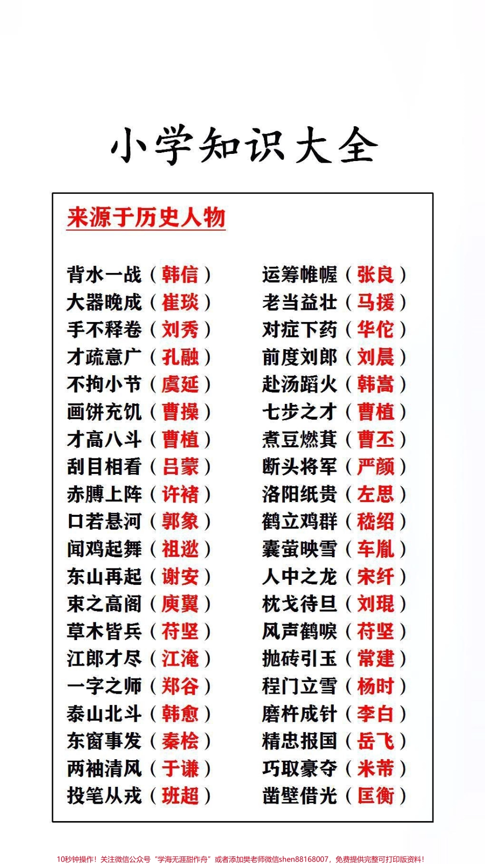 小学知识大全替孩子保存起来吧#家长收藏孩子受益 #学习.pdf_第1页