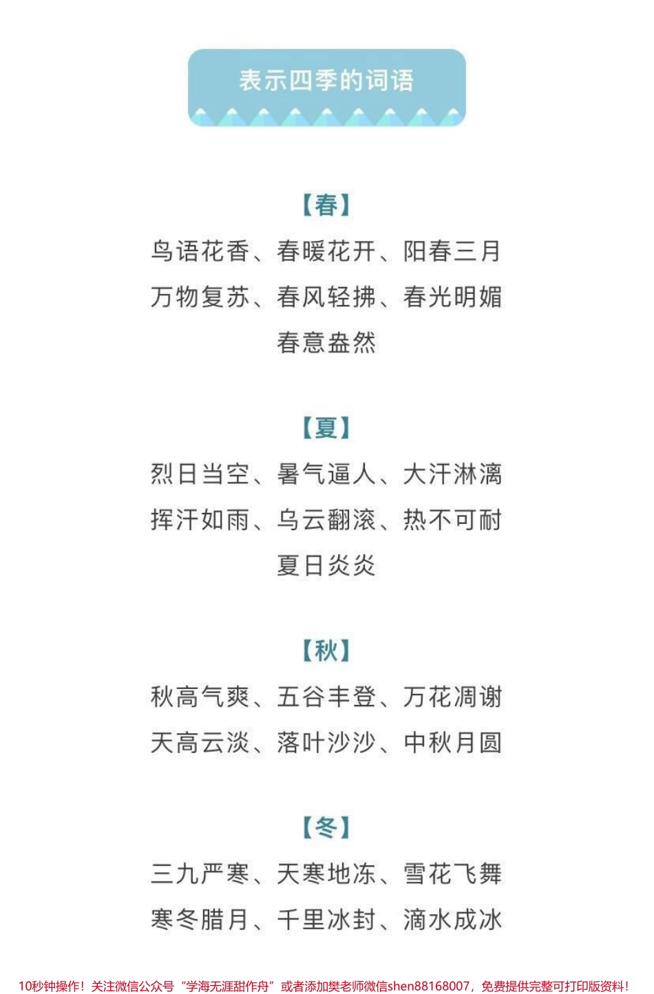 小学生汉语基础知识常用词语、成语分类汇总.pdf_第1页