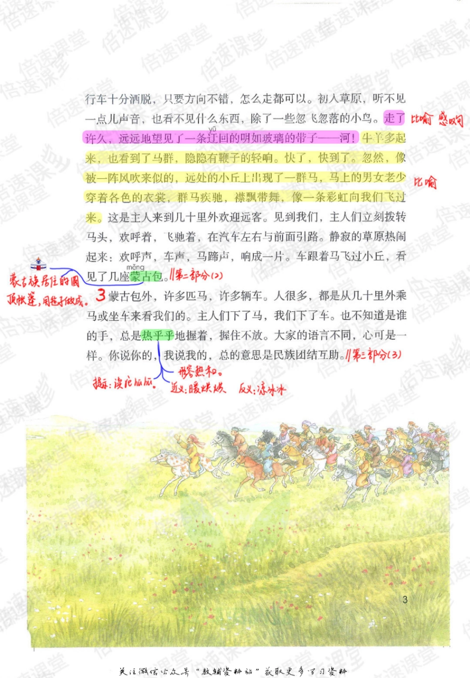六年级上册语文部编版课堂笔记（倍速版）.pdf_第2页