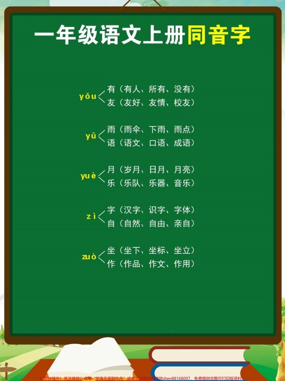一年级语文同音字易考易错#一年级语文.pdf_第3页