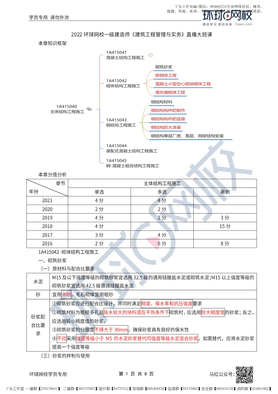 WM_25、2022一建建筑直播大班课（十三）-主体结构工程施工3.pdf_第1页