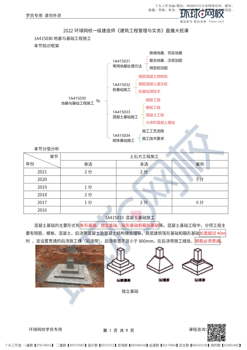 WM_19、2022一建建筑直播大班课（十）-地基与基础施工2.pdf_第1页