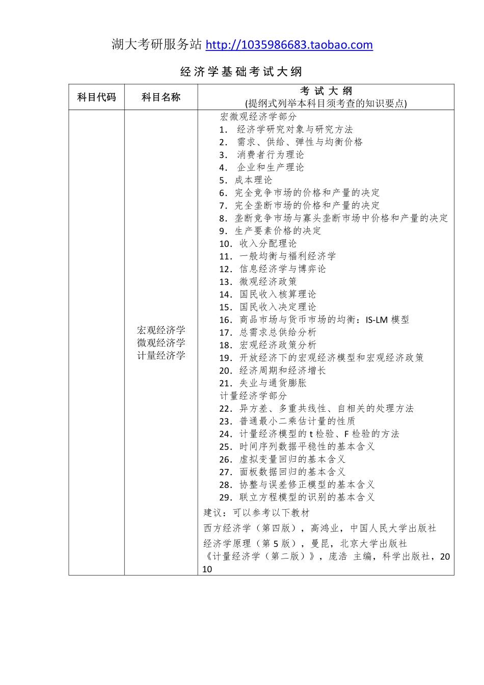 846经济学基础大纲---17年.pdf_第1页