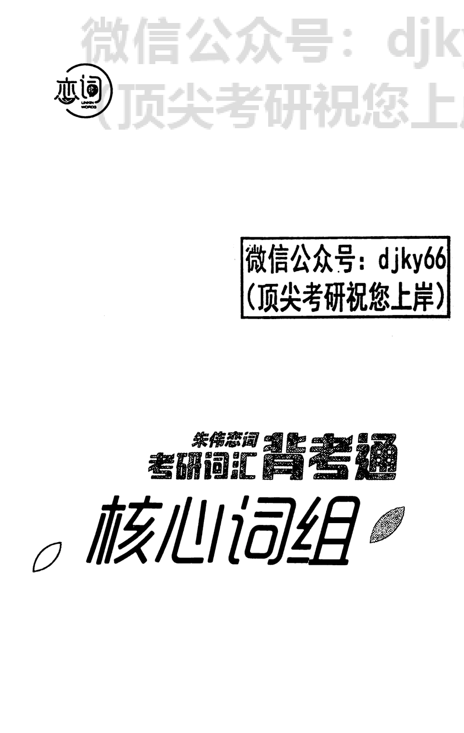 2024朱伟恋词背考通核心词组④(1).pdf_第2页