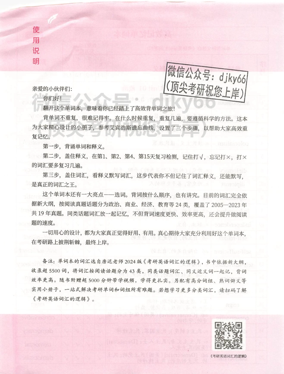 2024唐迟词汇的逻辑 高效记忆单词本(1).pdf_第2页