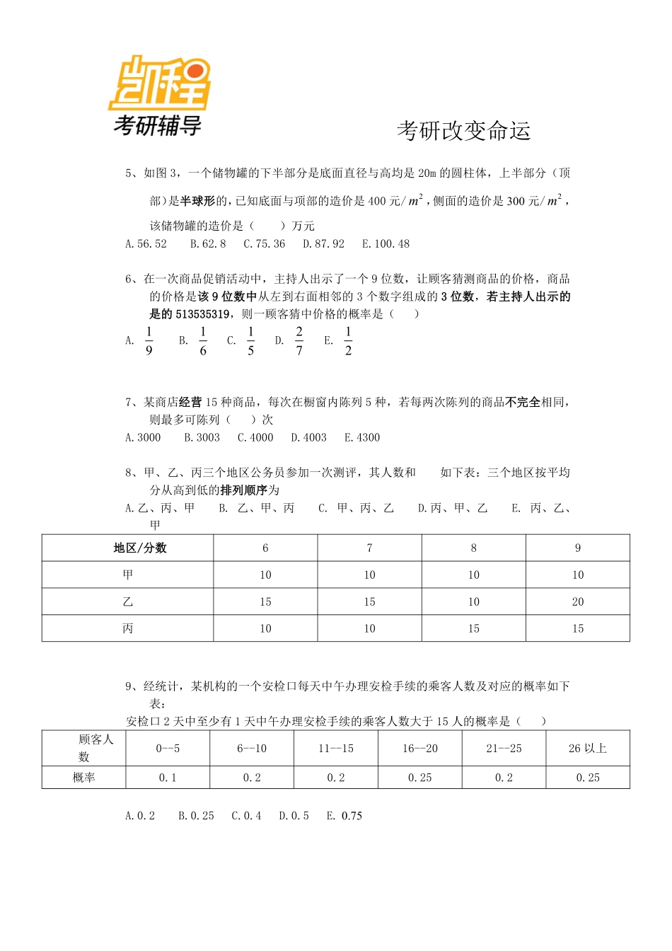 2012年管理类联考真题(1).pdf_第2页