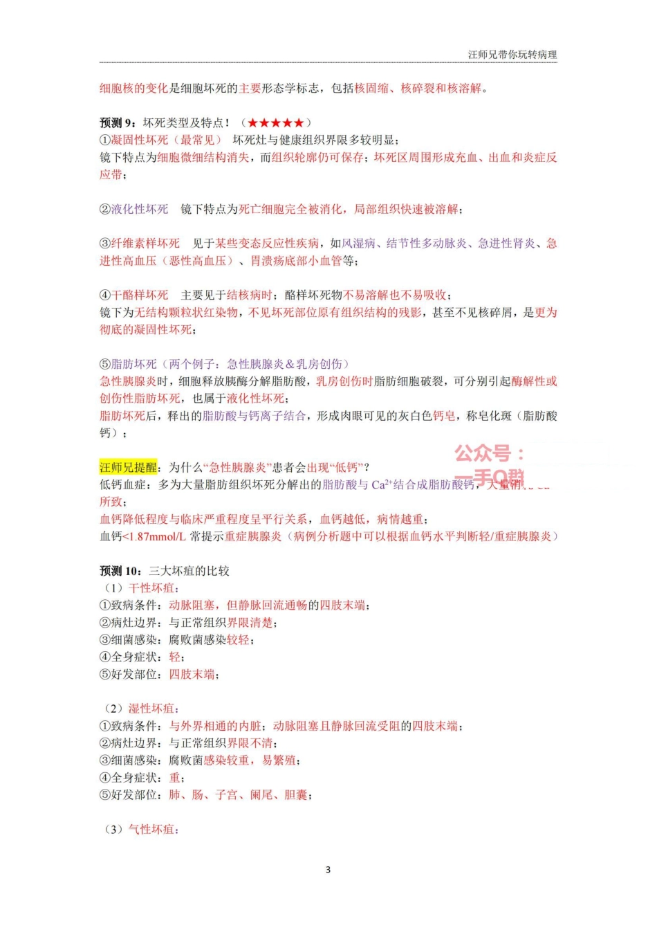 汪师兄 2024考研冲刺病理满分指南_00.pdf_第3页