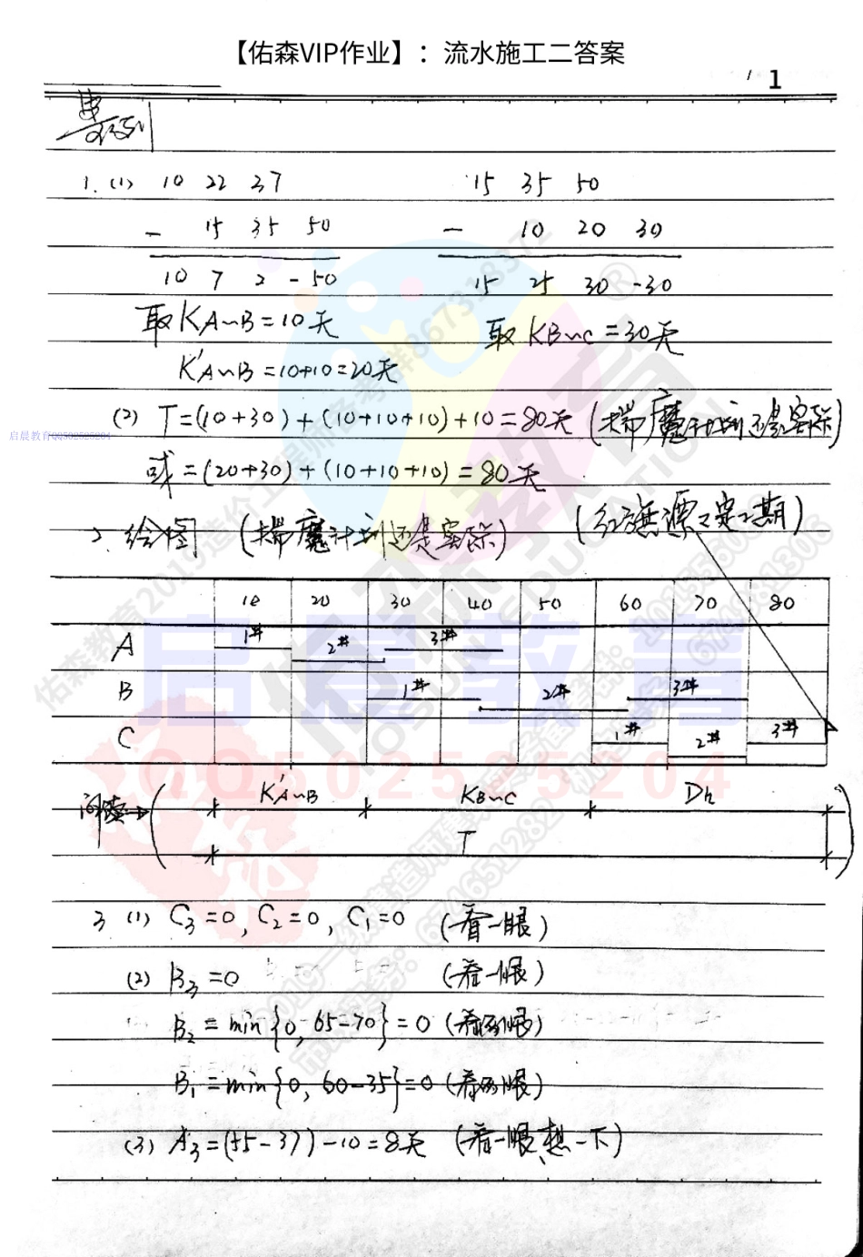 WM_【佑森流水施工二VIP作业答案】.pdf_第1页