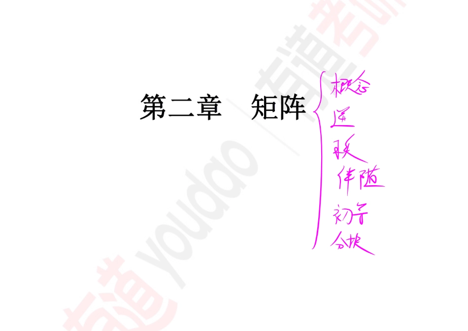 线代基础03【公众号：小盆学长】免费分享.pdf_第1页