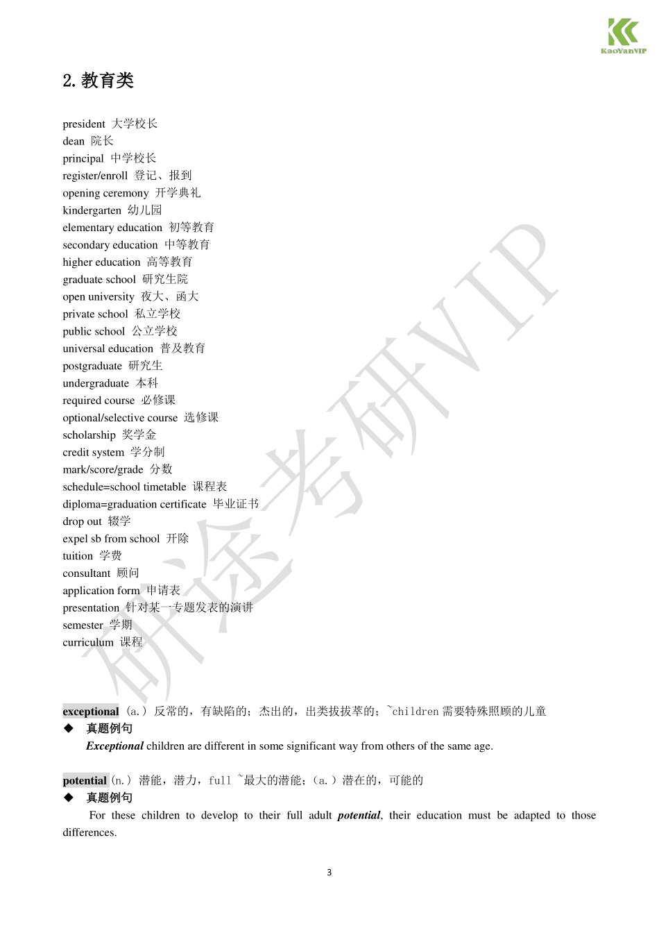 考研英语词汇分类总结（屠皓民）.pdf_第3页