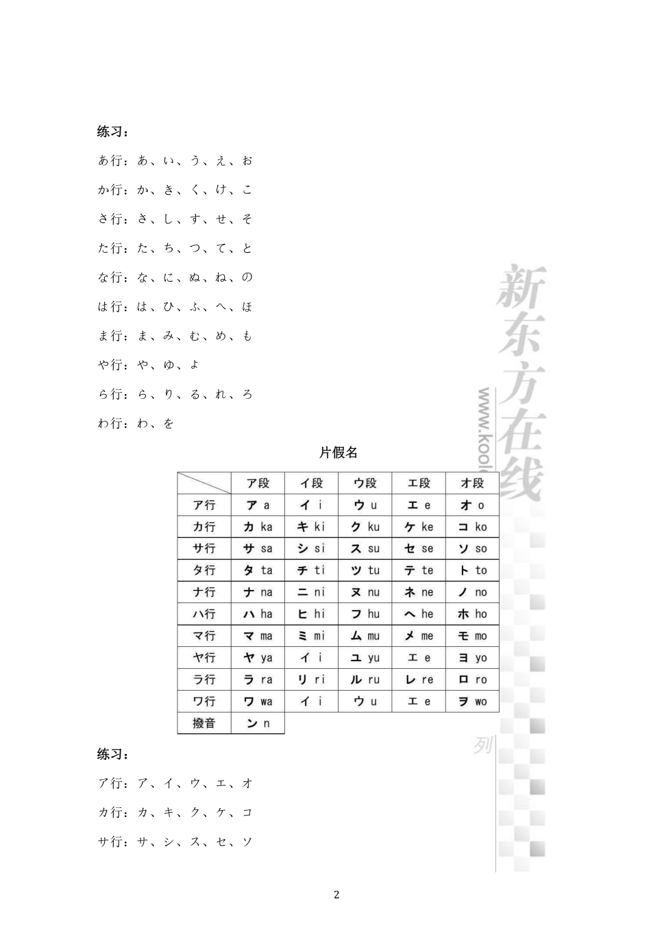 01.考研日语从零快学-第一章讲义.pdf_第2页