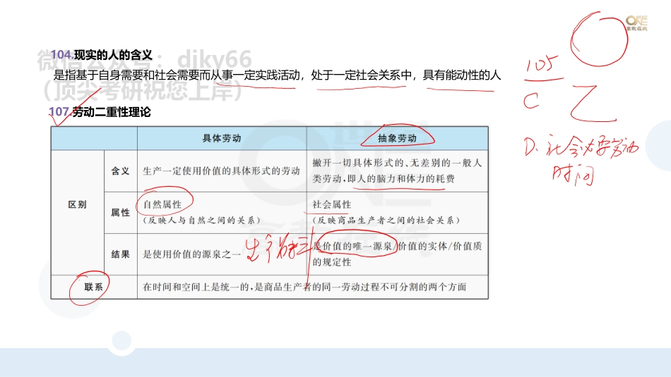 【第6期】学霸二刷冲刺班 （二）学科重点题以题带点马原多选题101-142题 课堂笔记[世纪高教在线](1)免费分享考研资料.pdf_第2页