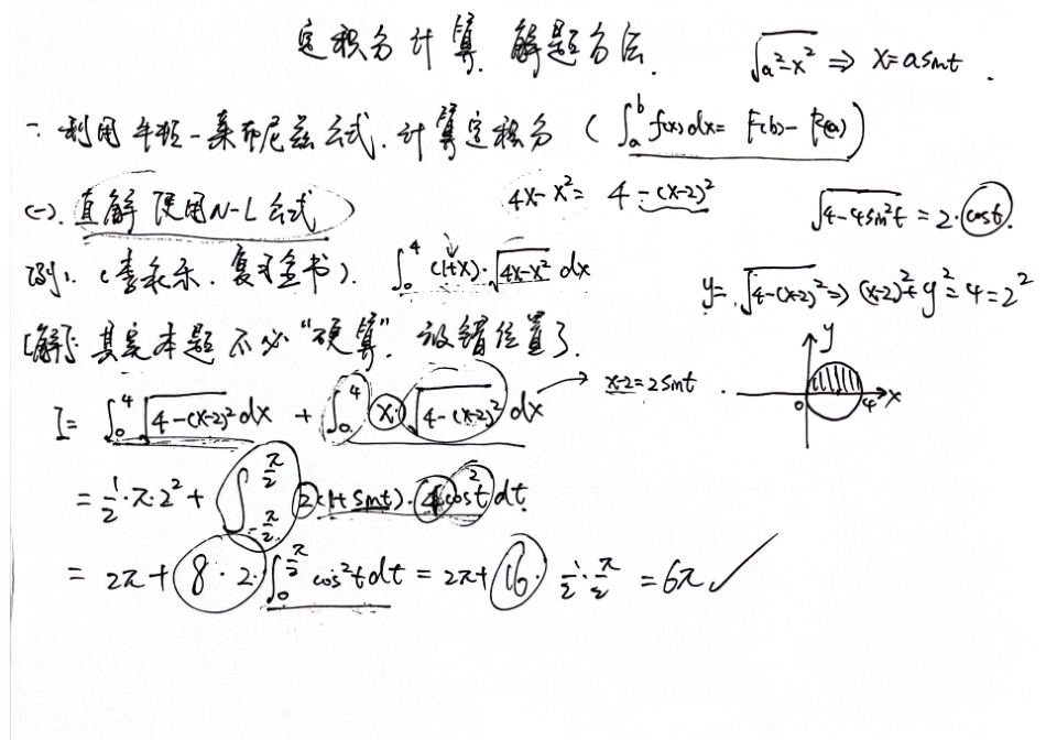 专题9 定积分计算 手稿.pdf_第1页