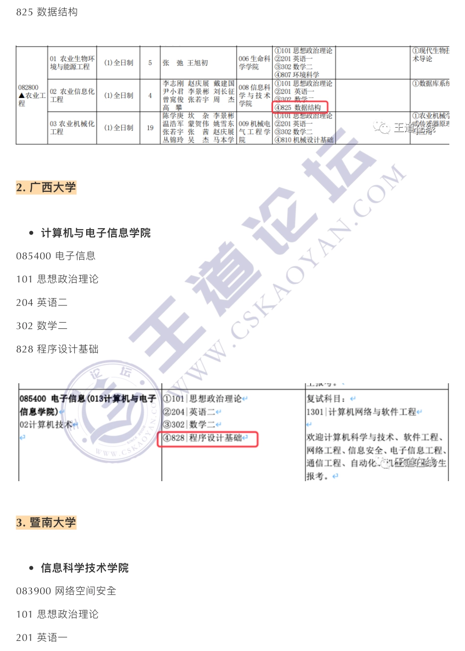 21年考一门专业课的 211 院校和专业汇总.pdf_第2页