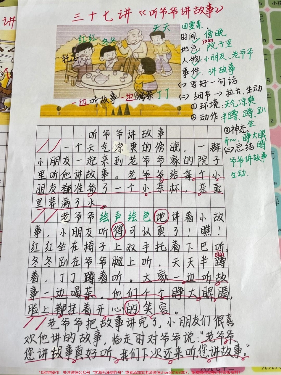 #一年级#二年级#看图写话 #家长收藏孩子受益 #涨知识.pdf_第1页