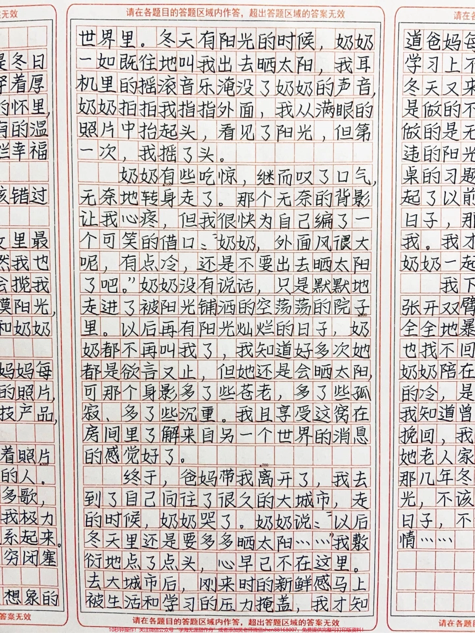 优秀作文范文《不该错过的风景》#作文 #图文伙伴计划 #抖音图文来了.pdf_第2页