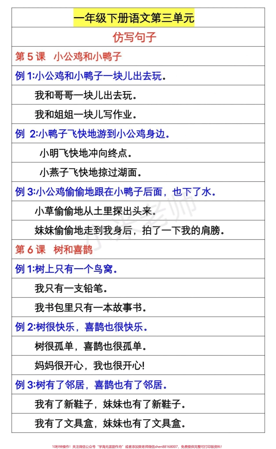 #感谢抖音我要上热门➭ #一年级 #家长收藏孩子受益 #第三个远方写句子.pdf_第1页