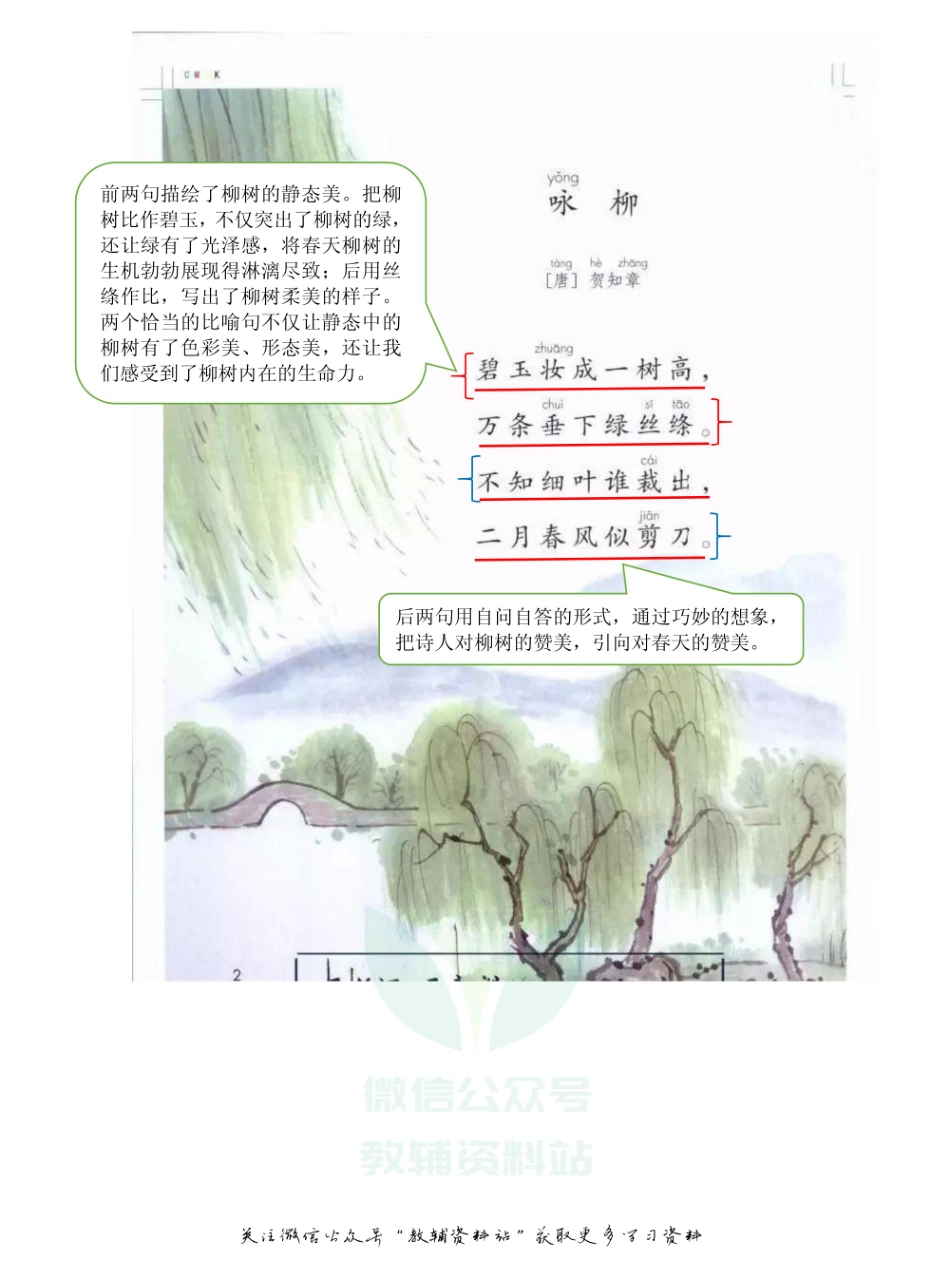 二年级下册语文部编版课堂笔记（飞翔版）.pdf_第3页