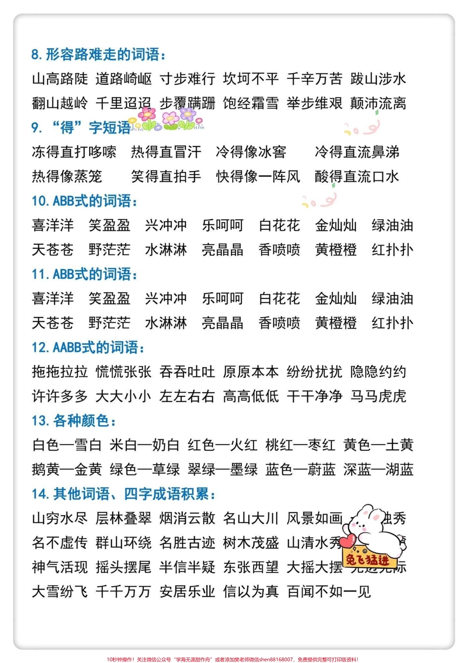 部编版二年级上册语文1-8单元知识点总结部编版二年级上册语文1-8单元知识点总结 #二年级上册语文 #知识点总结 #必考考点 #词语积累 #学霸秘籍.pdf_第2页